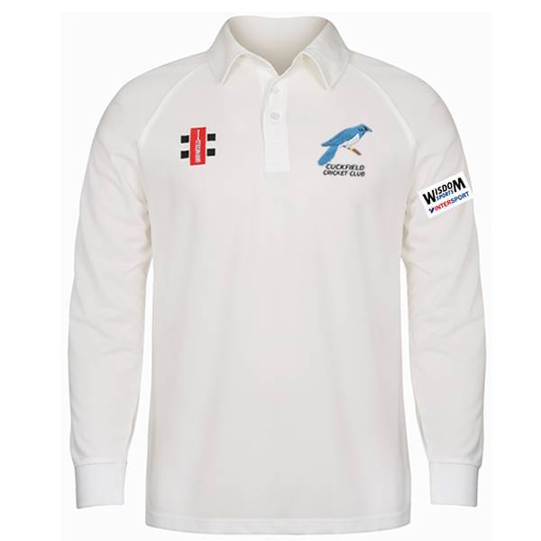 Cuckfield CC Playing Shirt L/S - Junior Section