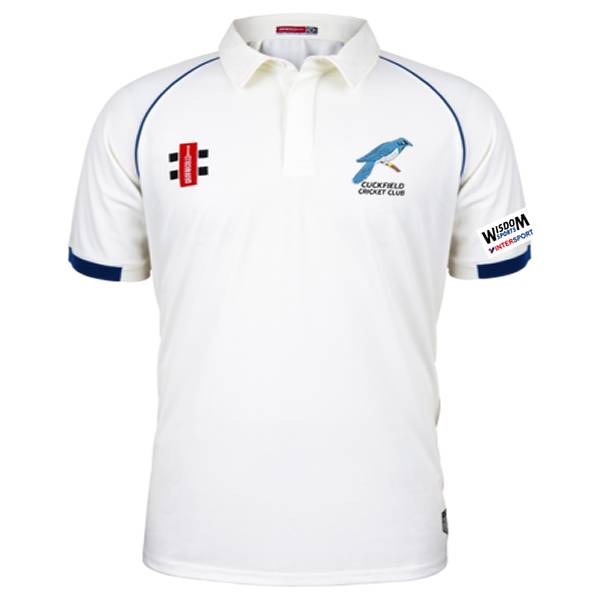 Cuckfield CC Playing Shirt S/S - Junior Section