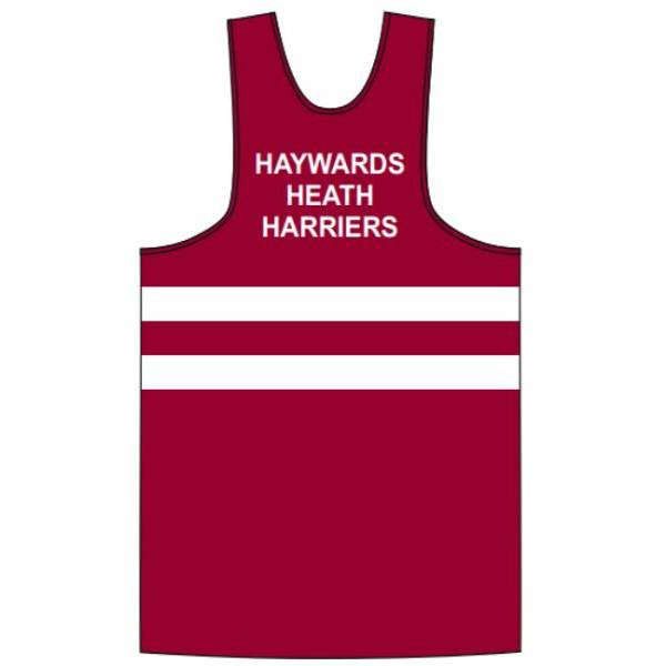 Harriers Standard Club Vest - Ladies Fit