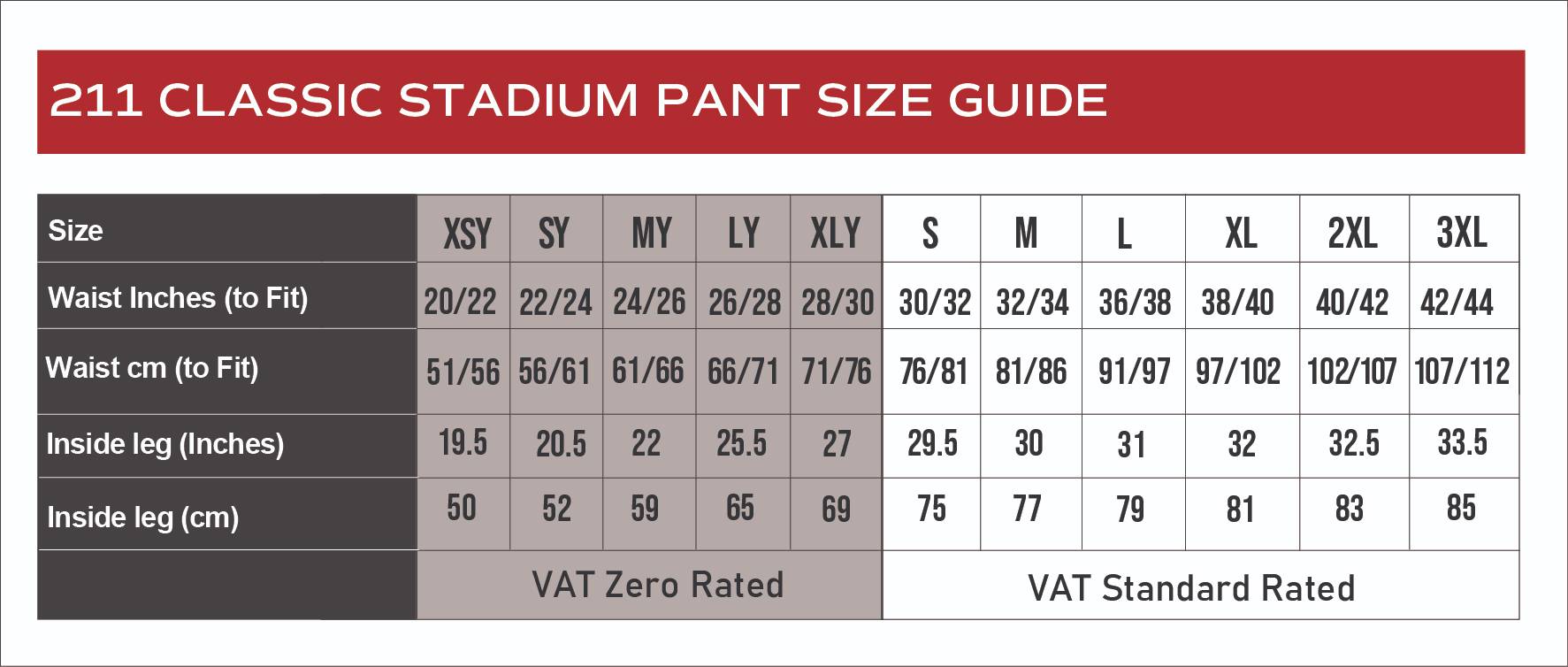 MSN Classic Open Hem Stadium Pant - Unisex Fit