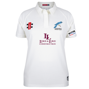 Cuckfield CC Playing Shirt S/S - Junior & Ladies  Section LADIES FIT