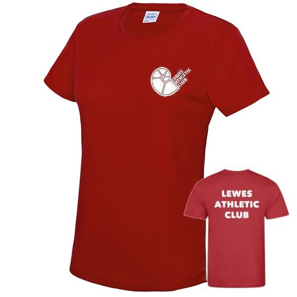 Lewes AC Female Fit Training Tee