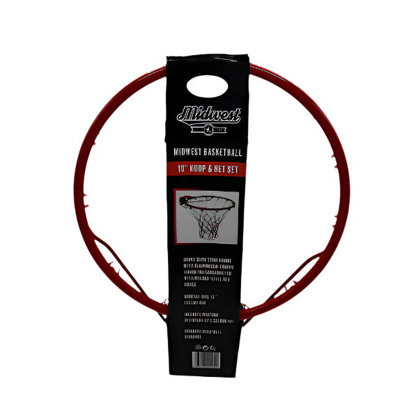 Mid West Basketball 18" Hoop & Net Set