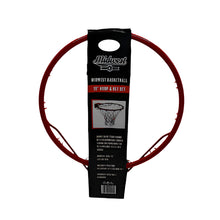Load image into Gallery viewer, Mid West Basketball 18&quot; Hoop &amp; Net Set
