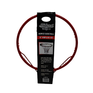Mid West Basketball 18" Hoop & Net Set