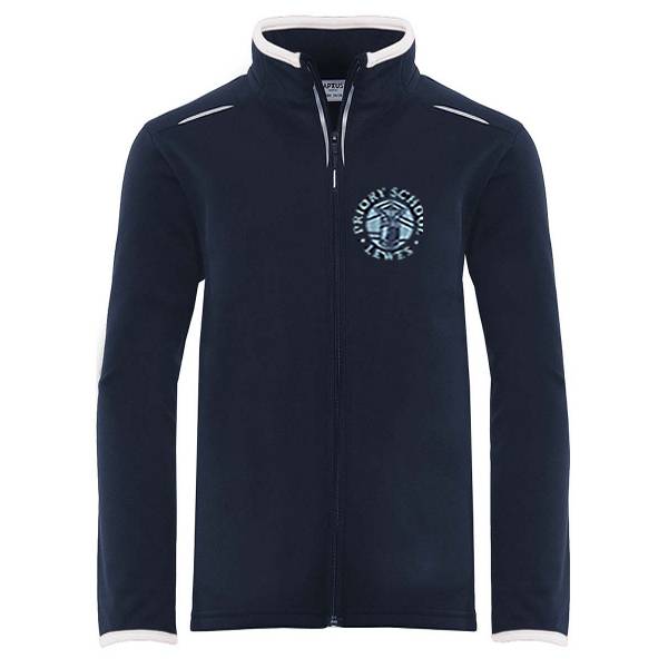Priory Qtr Zip PE Top