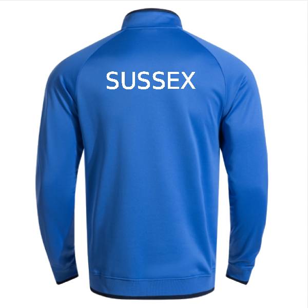 Sussex Badminton Combi Premium 1/4 Zip Sweatshirt