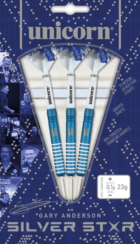 Gary Anderson Silver Star 80% Tungsten