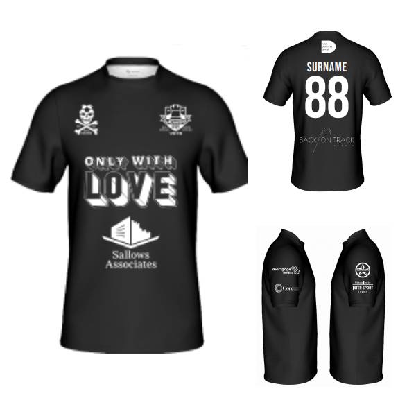 Lewes FC Vets - Member's Playing Jerseys