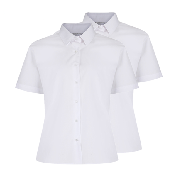Girls Shirts S/S Button