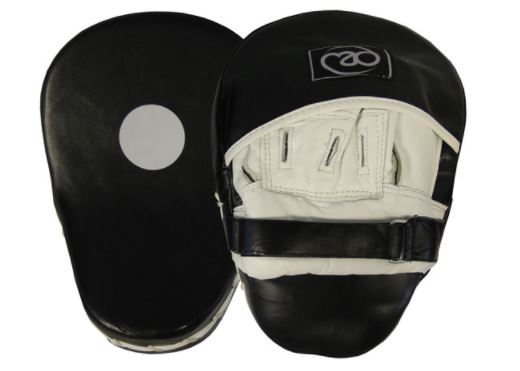 Leather Pro Curved Hook & Jab Pads