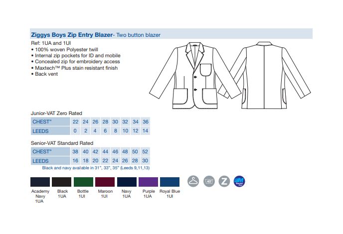 Seaford Head Blazer (Boys)